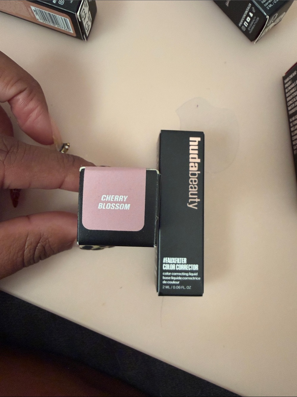 HUDA BEAUTY Cherry Blossom Pink Color Corrector MINI